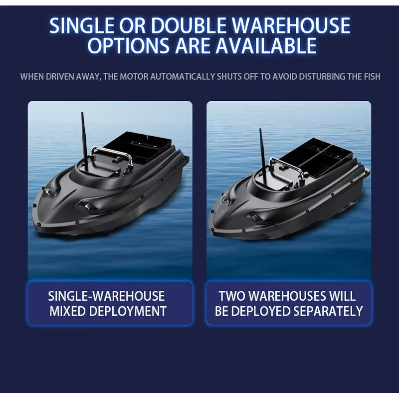 Fish Finder Gps - Balık Yemi Teknesi Sazan Balıkçılığı Akıllı