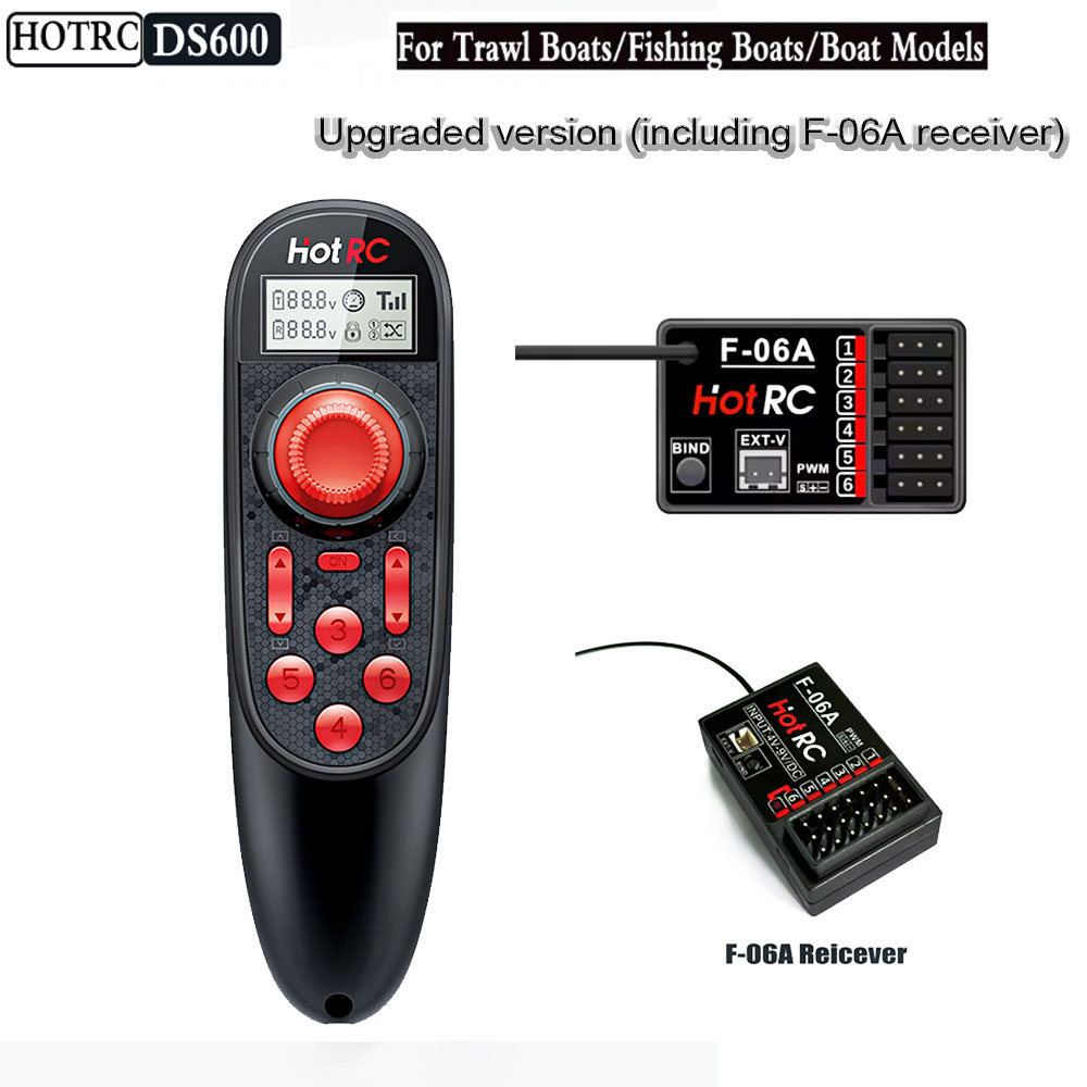 Fish Finder Battery - HOTRC DS600 Kablosuz Uzaktan Kumanda Yükseltme