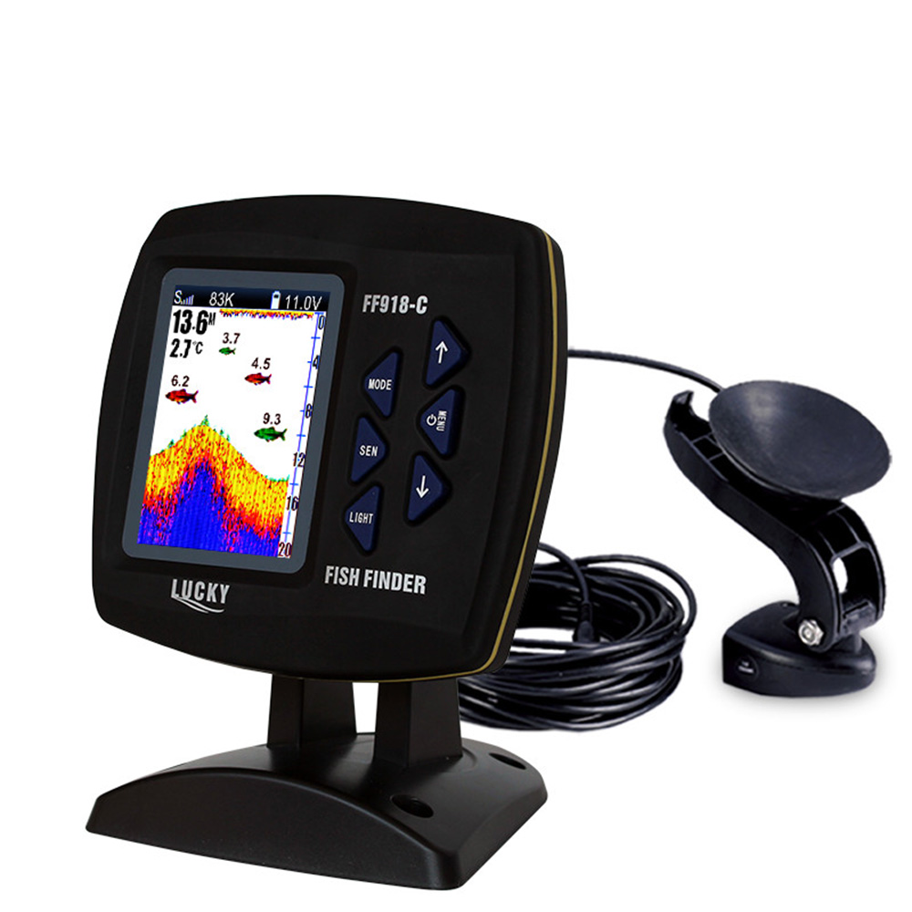Fish Finder Cable - FF918-C100DS renkli ekran kablolu balık bulucu
