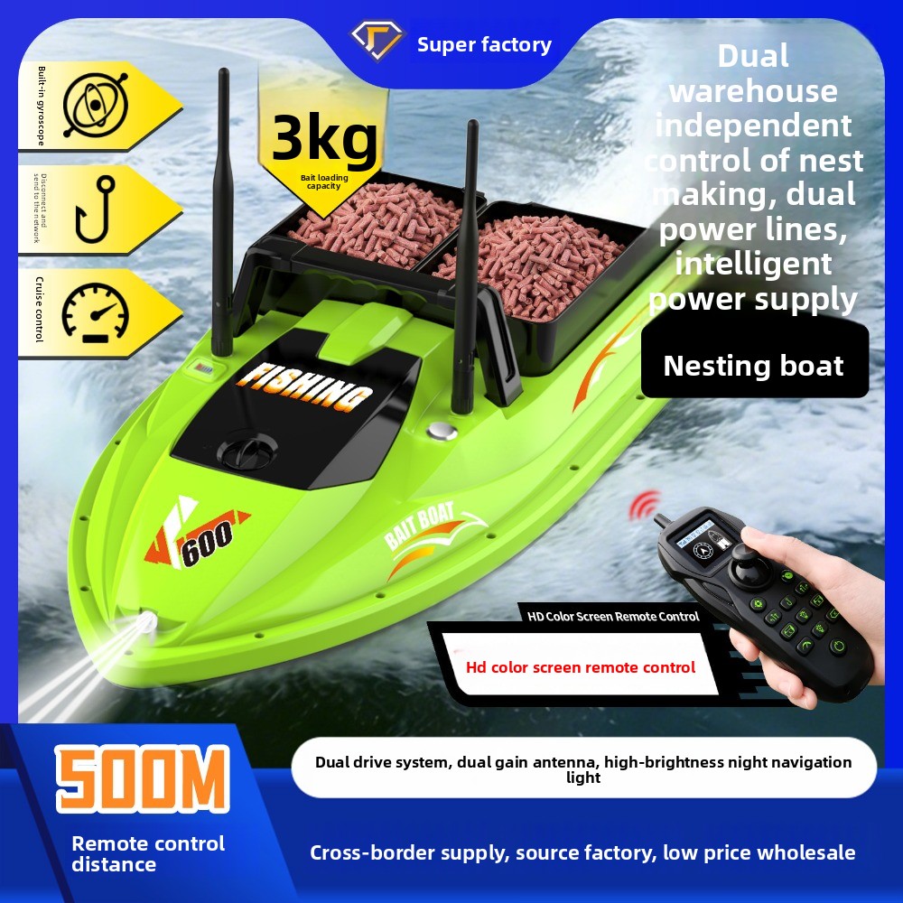 500M RC balık yemi teknesi çif - Fish Finder Cable incelemesi ve fiyatı