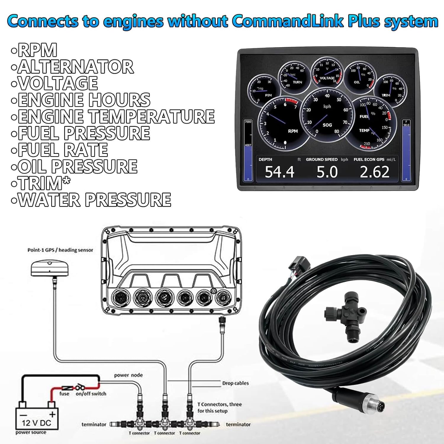 Motor Arayüz Kablosu NMEA2000  - Fish Finder Cable incelemesi ve fiyatı