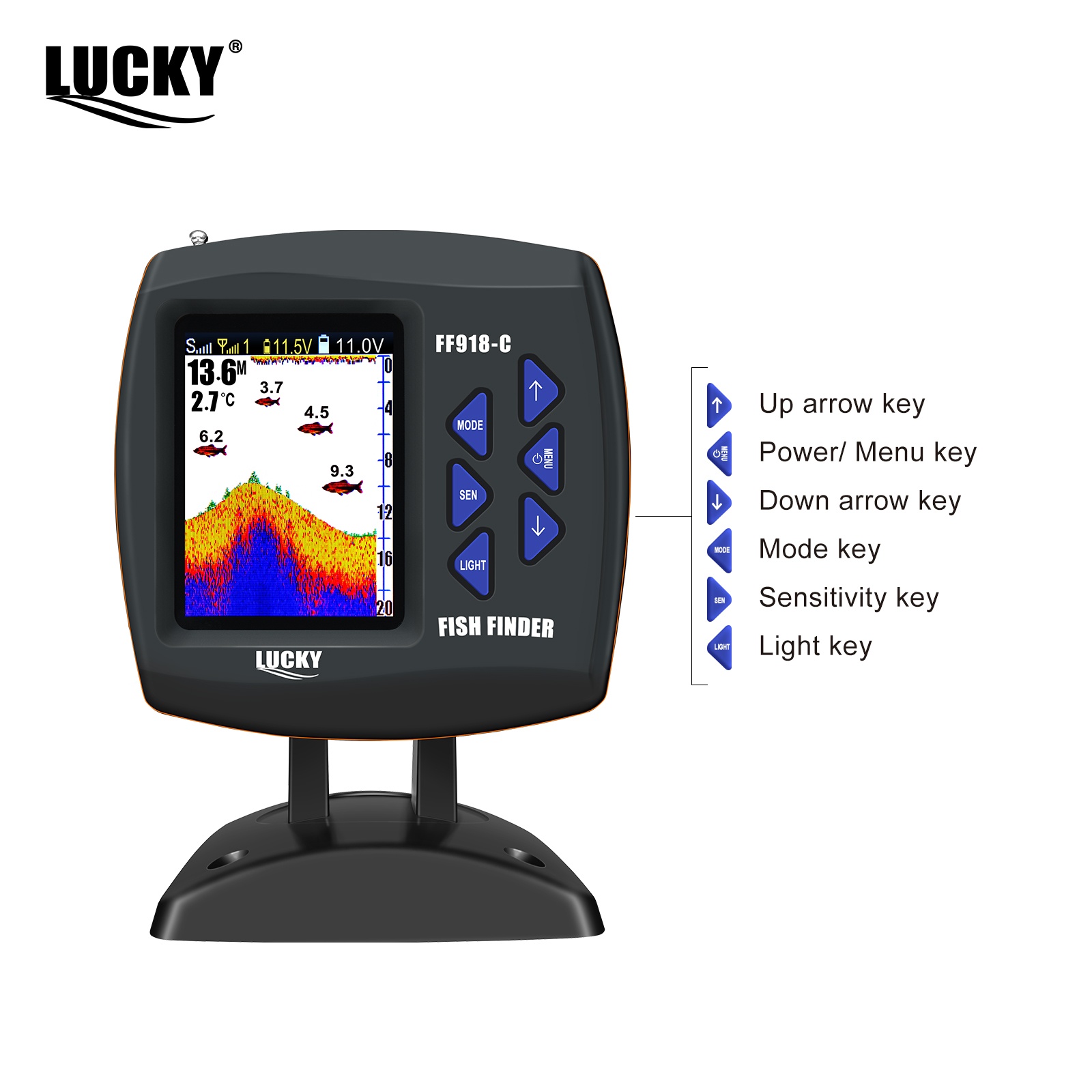 Lucky FF918 Kablosuz Uzaktan K - Fish Finder Gps incelemesi ve fiyatı