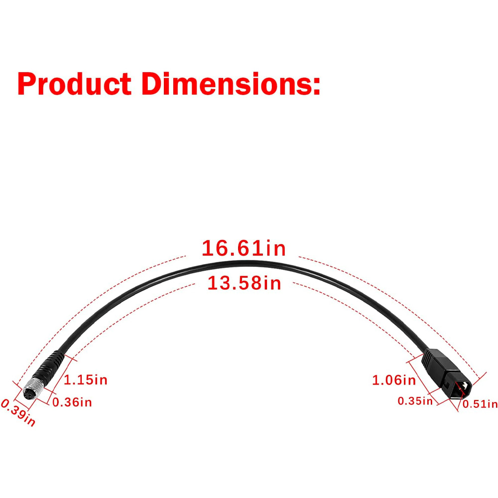 1852068 MKR-US2-8 7-Pin Dönüşt - Fish Finder Cable incelemesi ve fiyatı