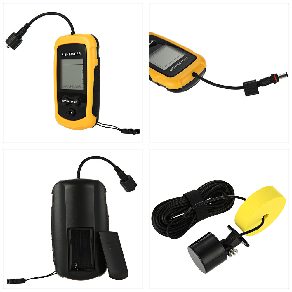 Alarm 100M Taşınabilir Sonar B - Fish Finder Transducer incelemesi ve fiyatı