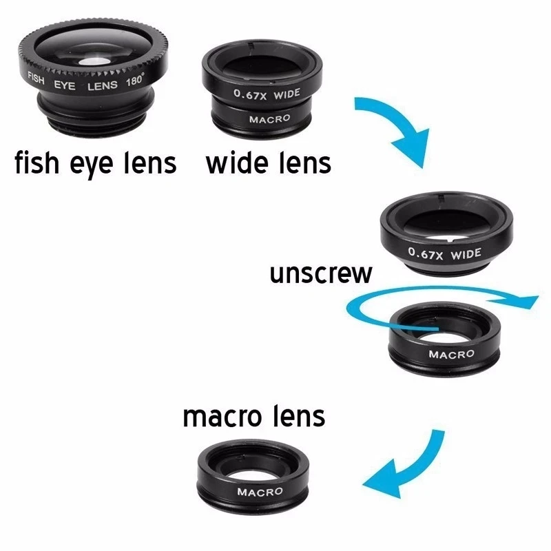 iPhone Xiaomi Redmi için 3'ü 1 - Fishing Camera incelemesi ve fiyatı